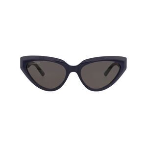 Balenciaga Cat Eye-Frame Recycled Acetate Sunglasses Blue Womens